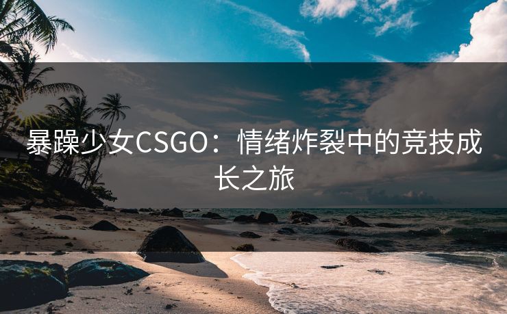 暴躁少女CSGO：情绪炸裂中的竞技成长之旅